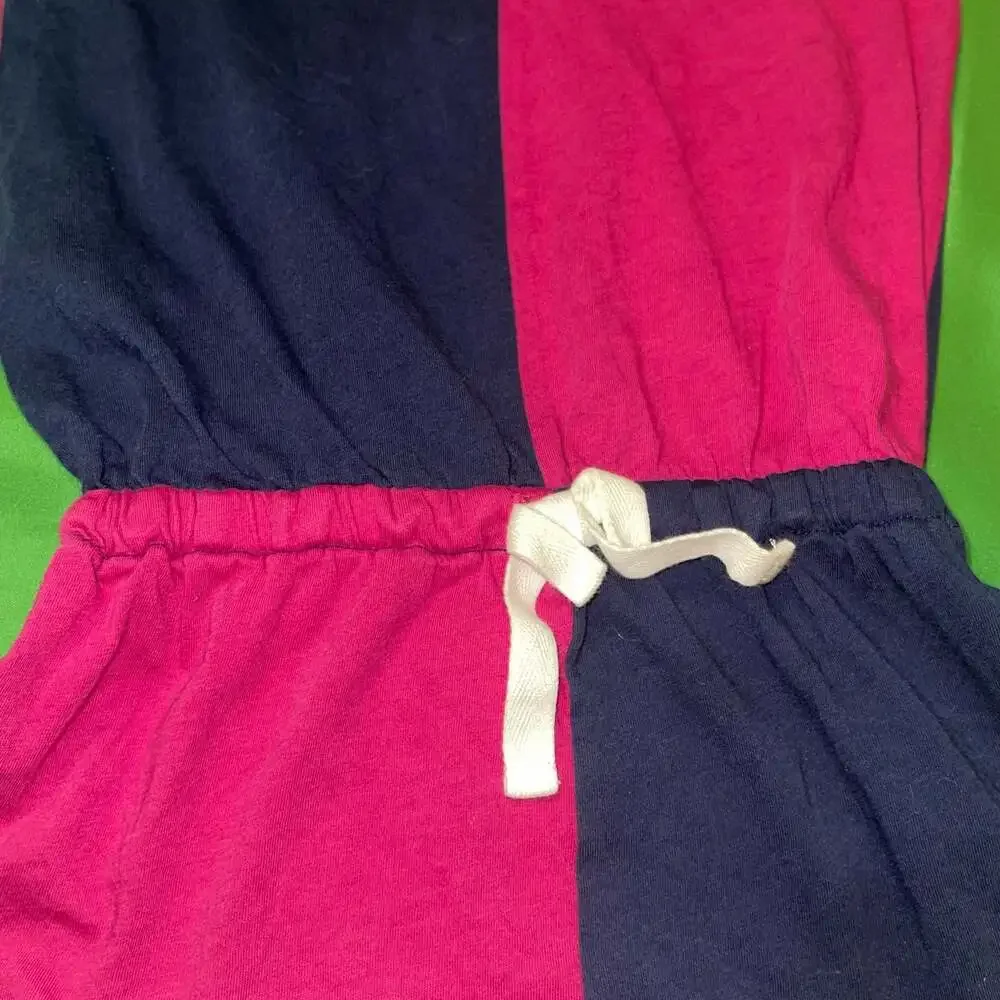 Sz 2T Ralph Lauren Racing Stables Colorblock Polo‎ Dress
